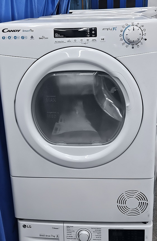 Sušička prádla s tepelným čerpadlem Candy, display – Sušičky prádla | Elektro Bazar Liberec
