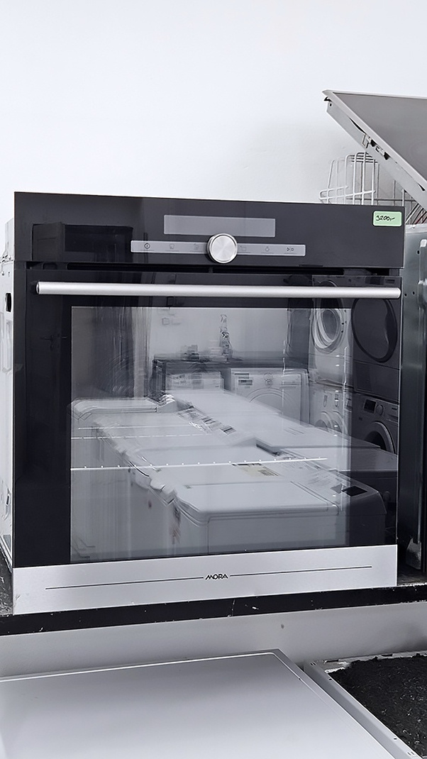 Horkovzdušná trouba MORA, gril, design: nerez – Samostatné vestavné trouby | Elektro Bazar Liberec