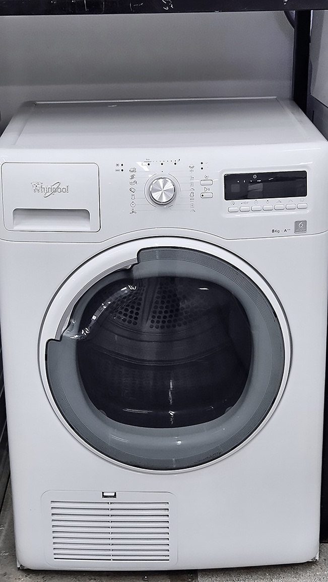 Sušička prádla s tepelným čerpadlem WHIRLPOOL 6th Sense, display – Sušičky prádla | Elektro Bazar Liberec