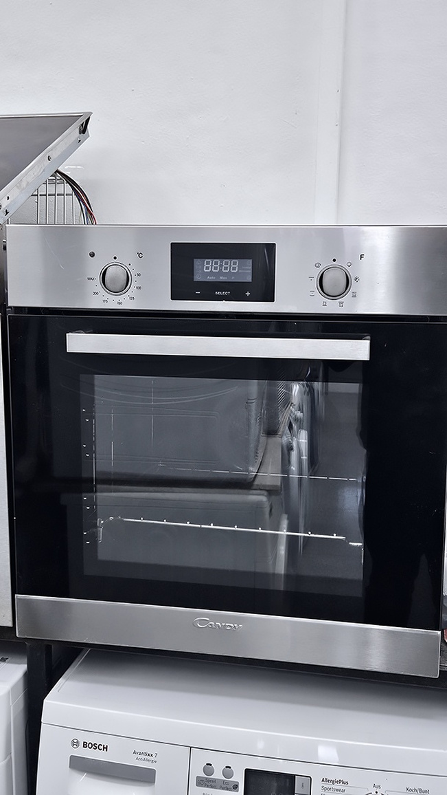 Horkovzdušná trouba Candy, gril, design: nerez – Samostatné vestavné trouby | Elektro Bazar Liberec