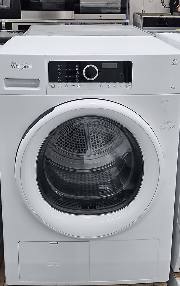 Sušička prádla s tepelným čerpadlem WHIRLPOOL 6th Sense, 7kg – Sušičky prádla | Elektro Bazar Liberec