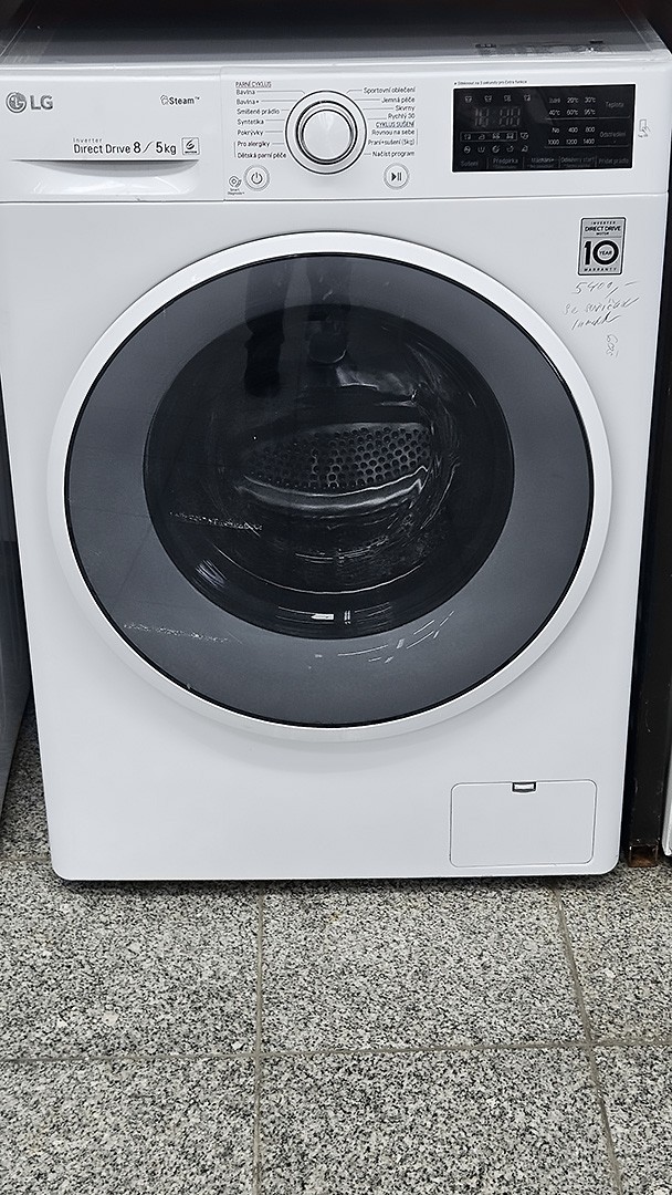 Automatická pračka se sušičkou LG Steam - parní, 8kg – Automatické pračky | Elektro Bazar Liberec