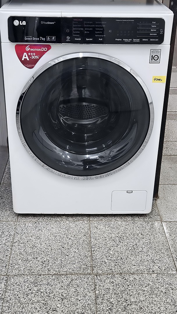 Automatická pračka LG True Steam - parní, 7kg – Automatické pračky | Elektro Bazar Liberec